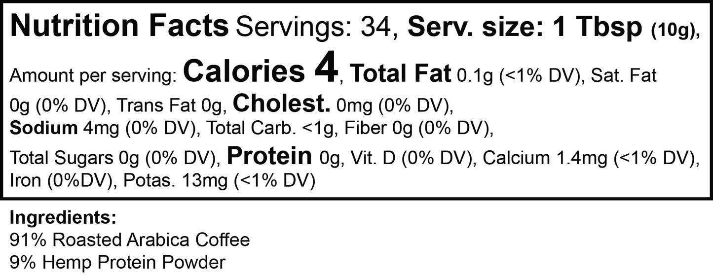 Hemp Coffee - Harvest Blend