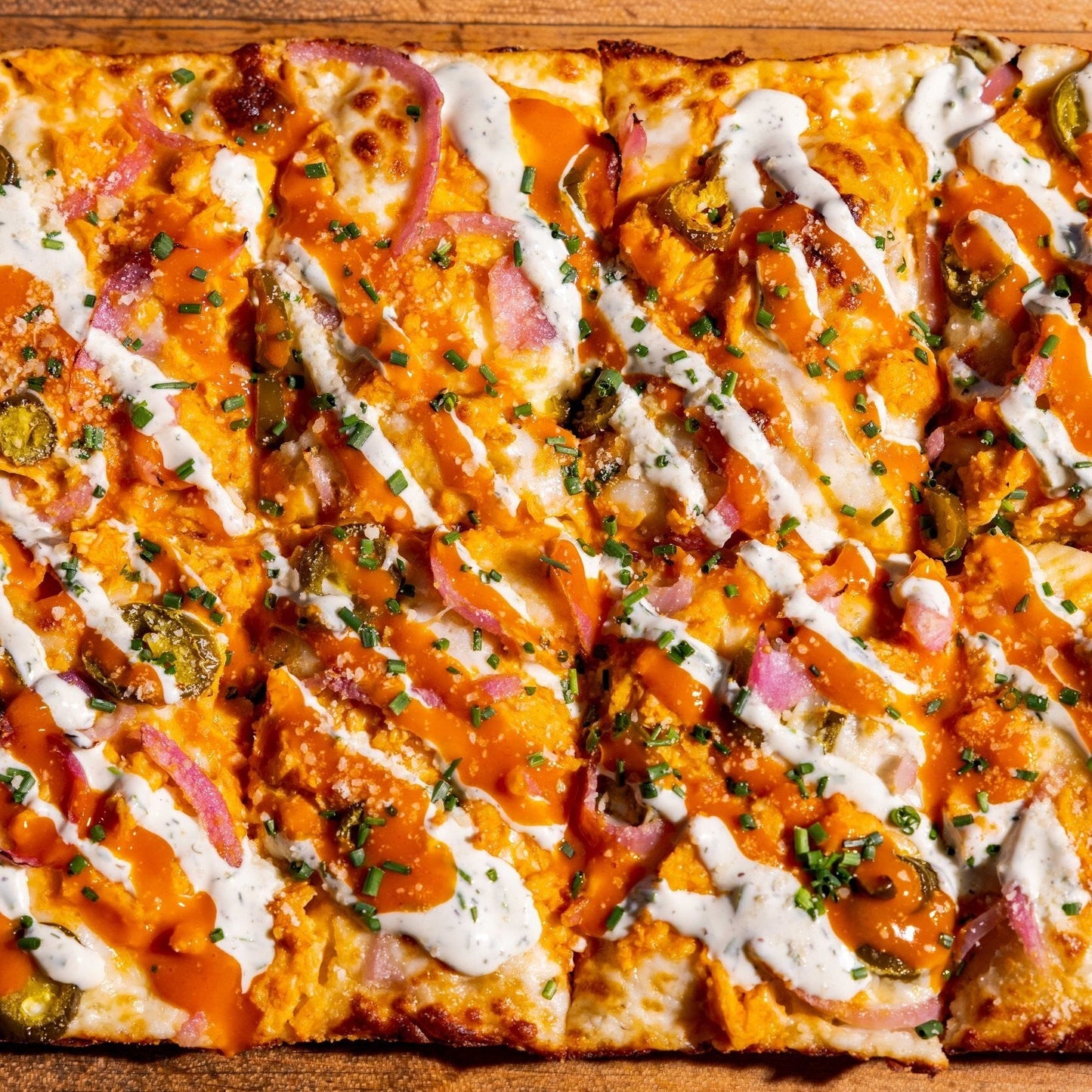 Buffalo Chick Flick Pizza