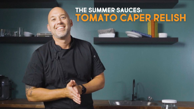 Easy Summer Recipe: Tomato Caper Relish