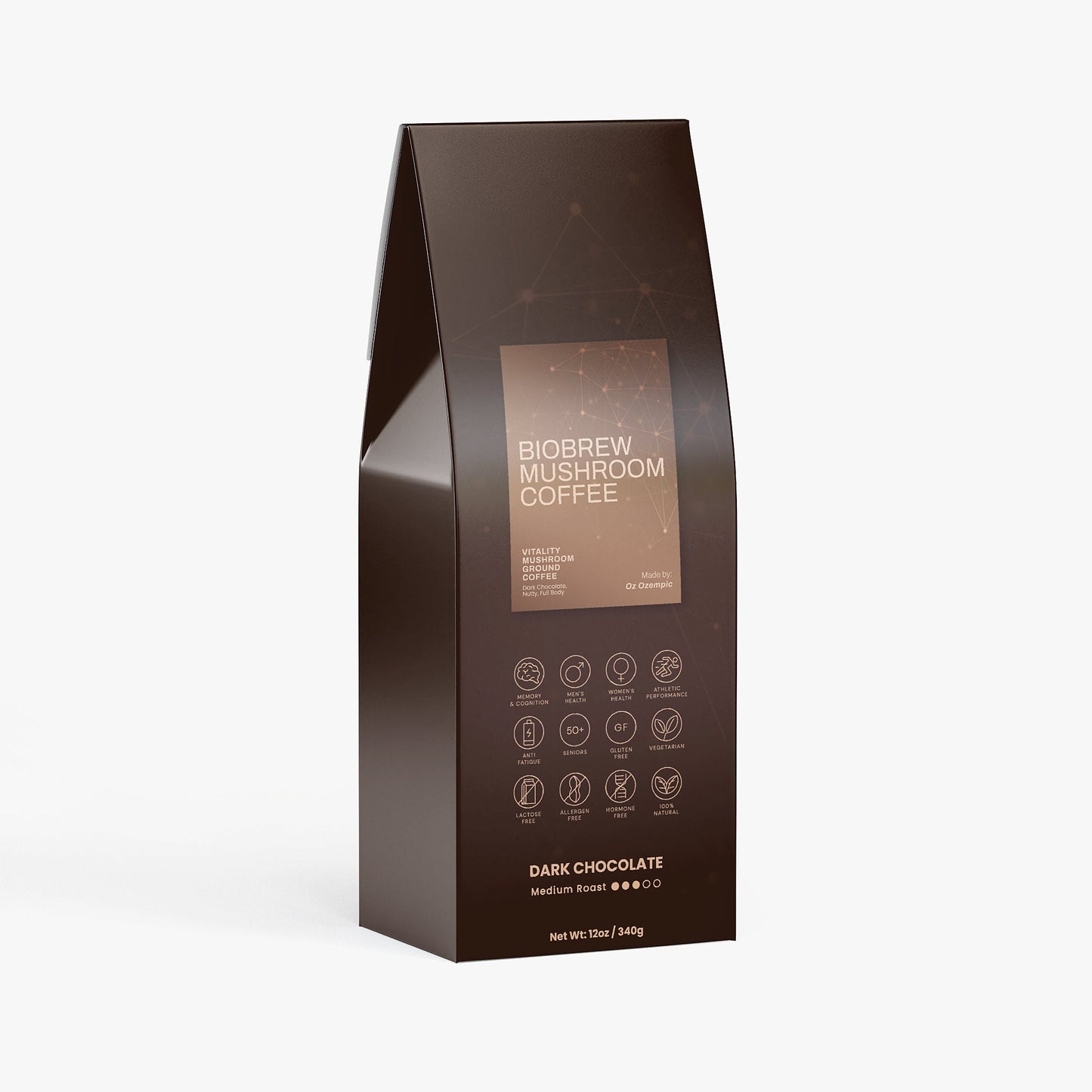 BioBrew Mushroom Coffee (Dark Chocolate)