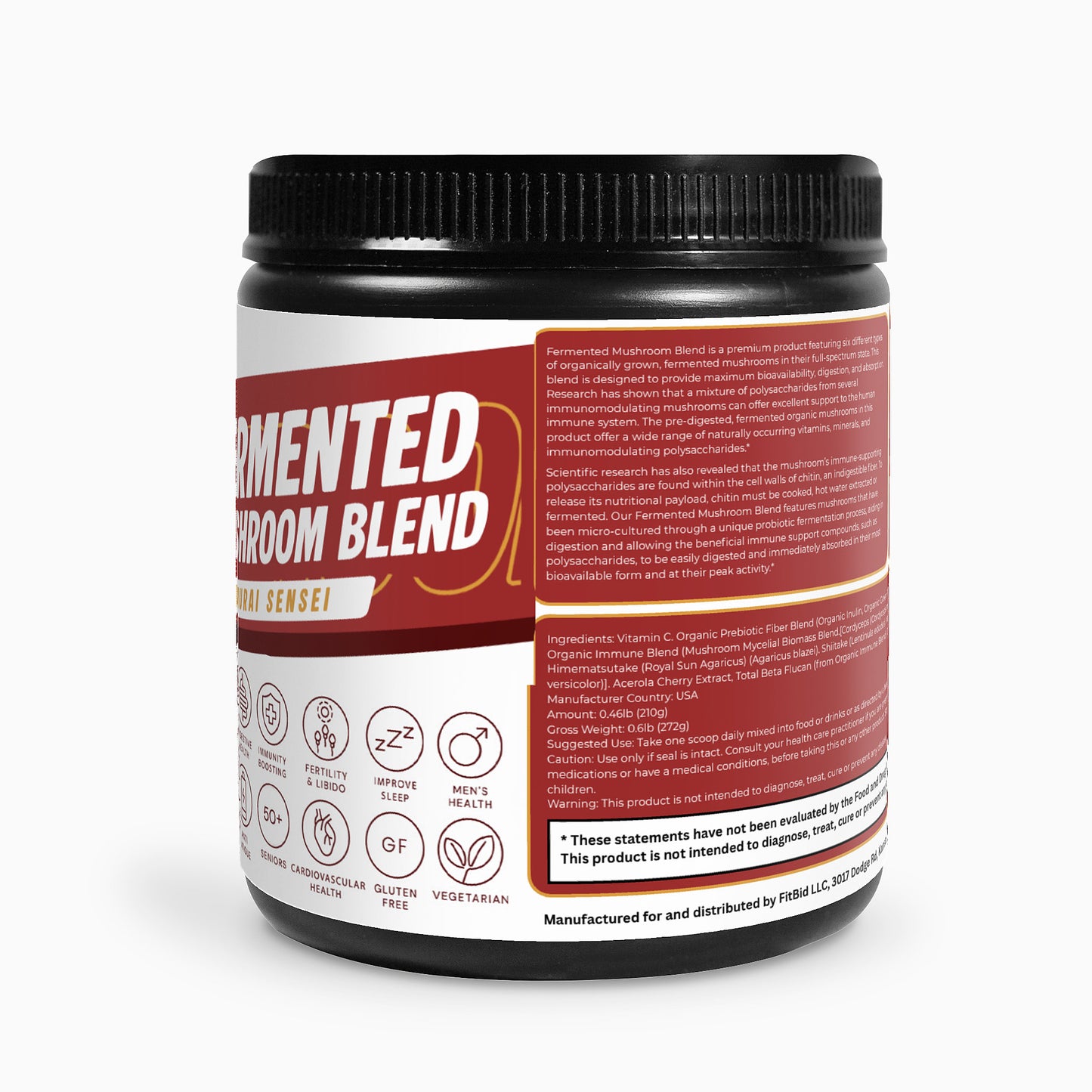 Fermented Mushroom Blend