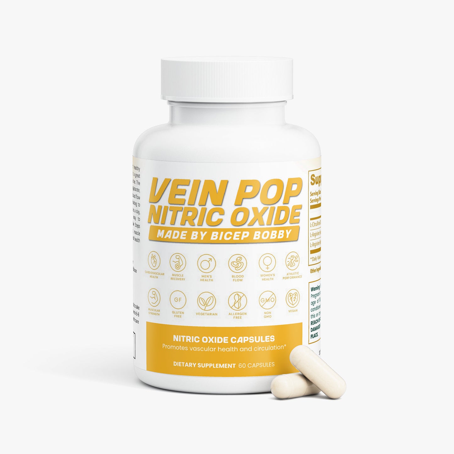 Vein Pop Nitric Oxide