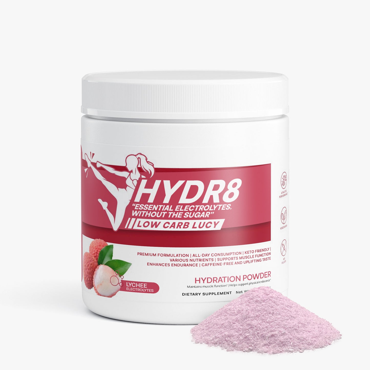 Hydr8 Electrolytes (Lychee)