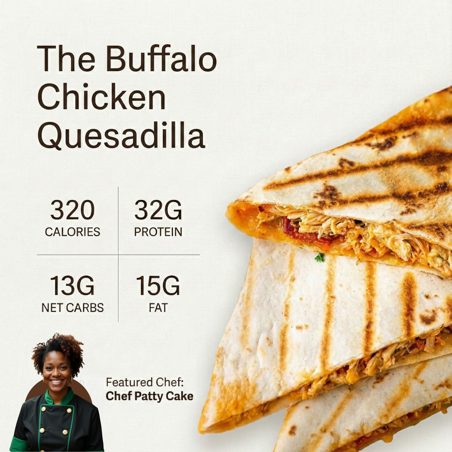 Buffalo Chicken Quesadilla