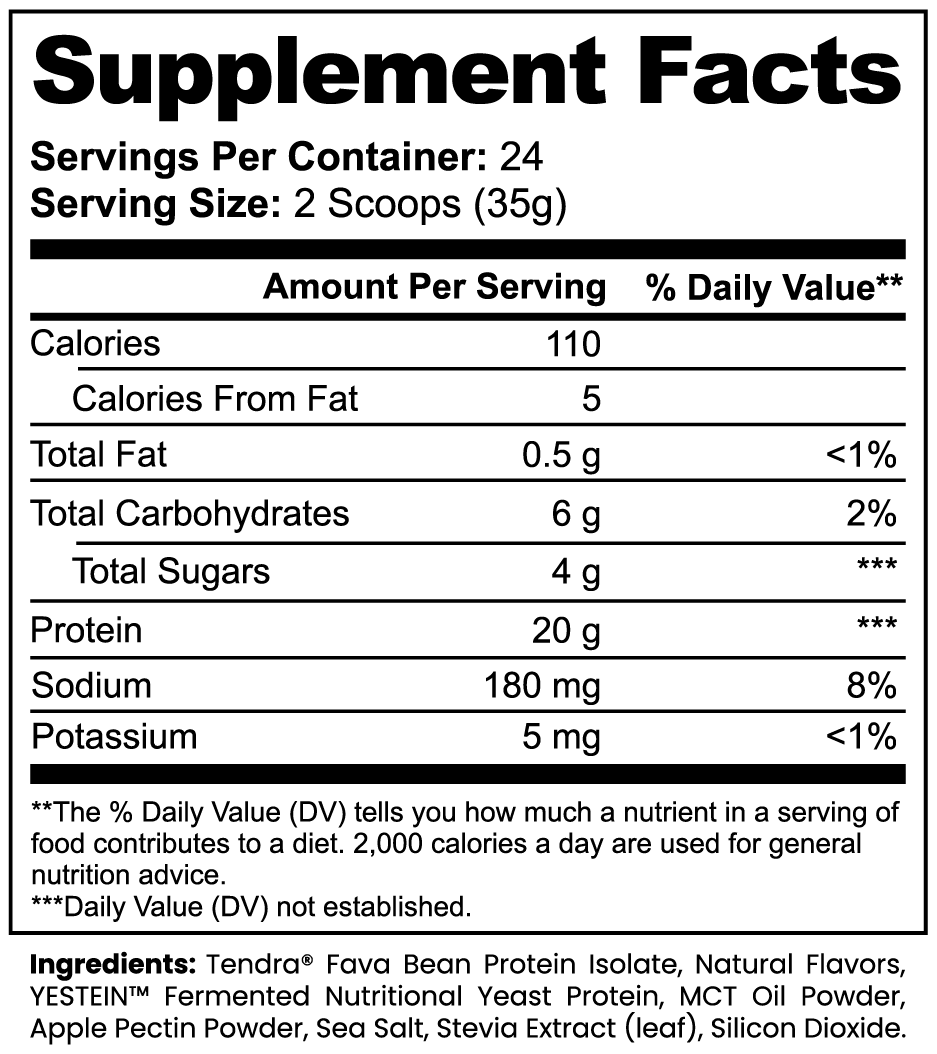 LEAN Plant Protein (Vanilla)