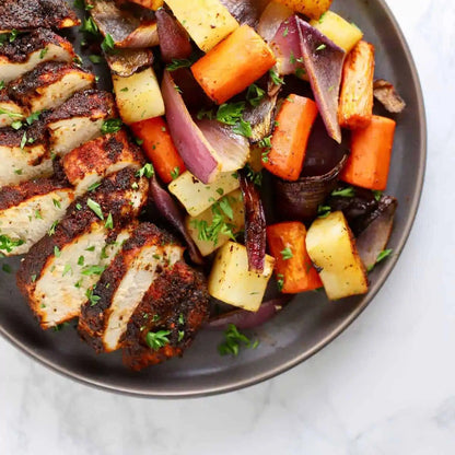 Honey Lemon Chicken, Roasted Root Vegetables (Large)