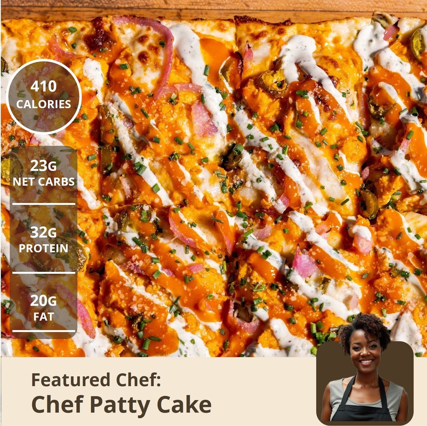 Buffalo Chick Flick Pizza