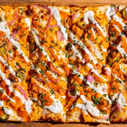 Buffalo Chick Flick Pizza
