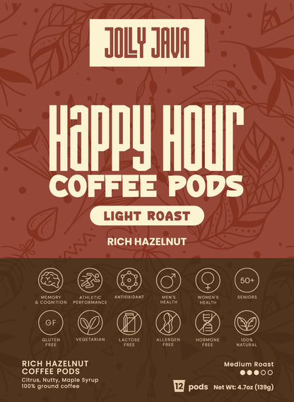 Happy Hour Coffee Pods (Med. Roast)