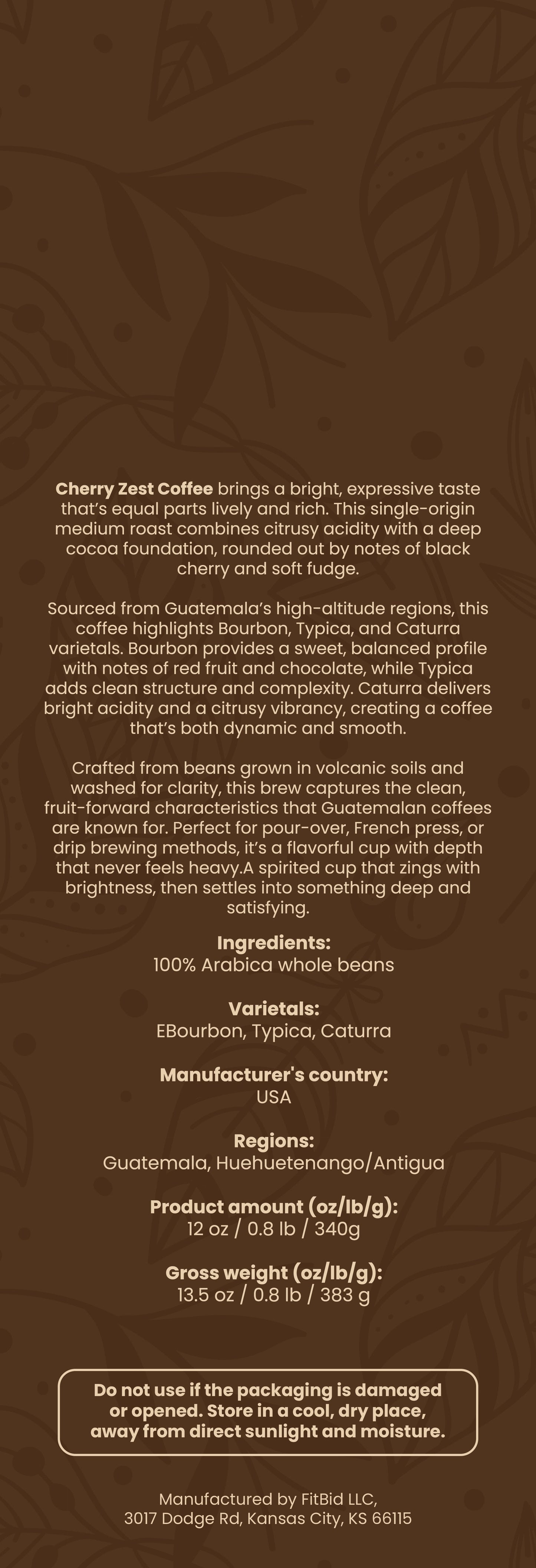 Happy Hour Coffee (Med. Roast)