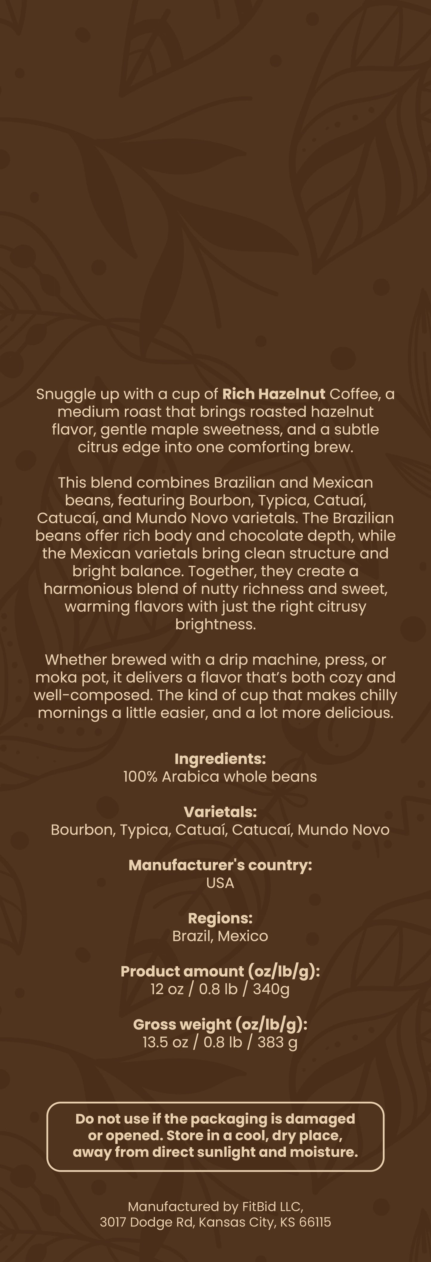Happy Hour Coffee (Med. Roast)