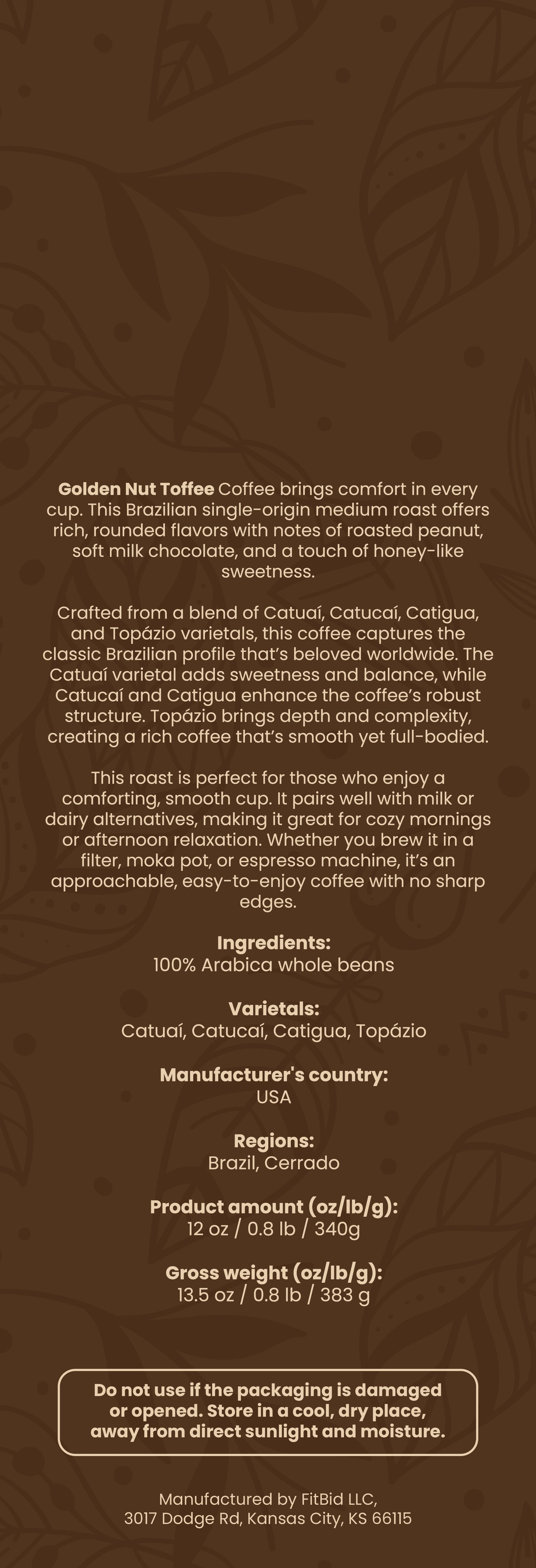 Happy Hour Coffee (Med. Roast)