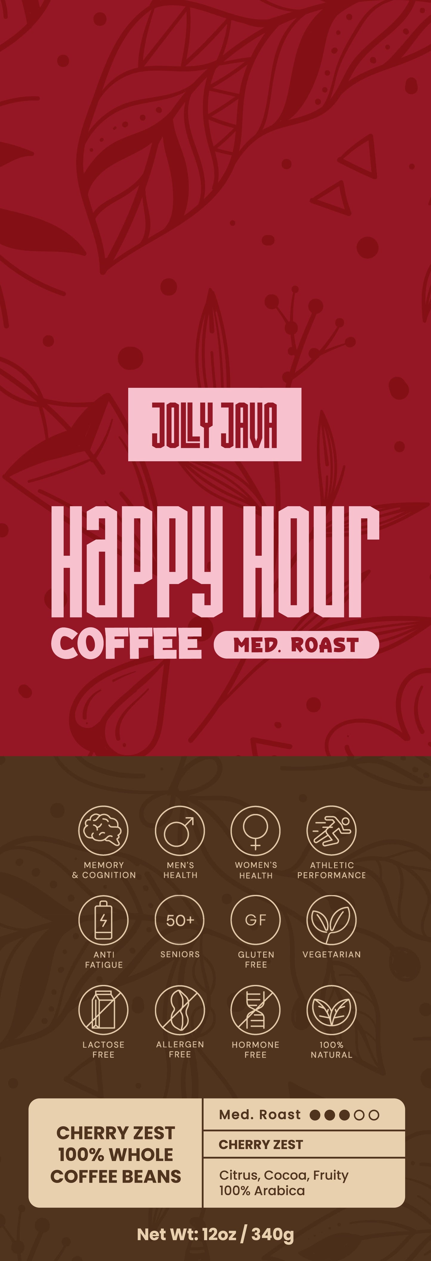 Happy Hour Coffee (Med. Roast)