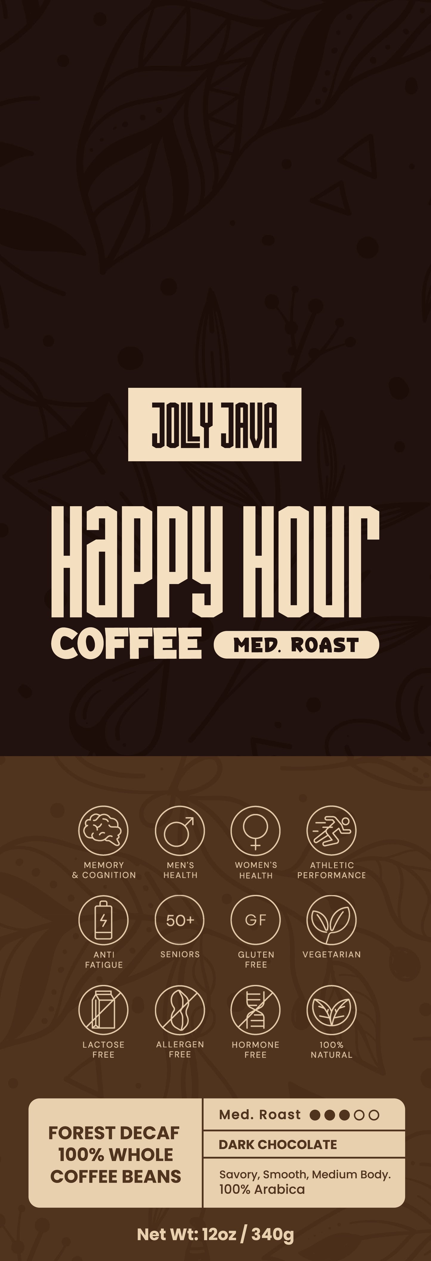 Happy Hour Coffee (Med. Roast)