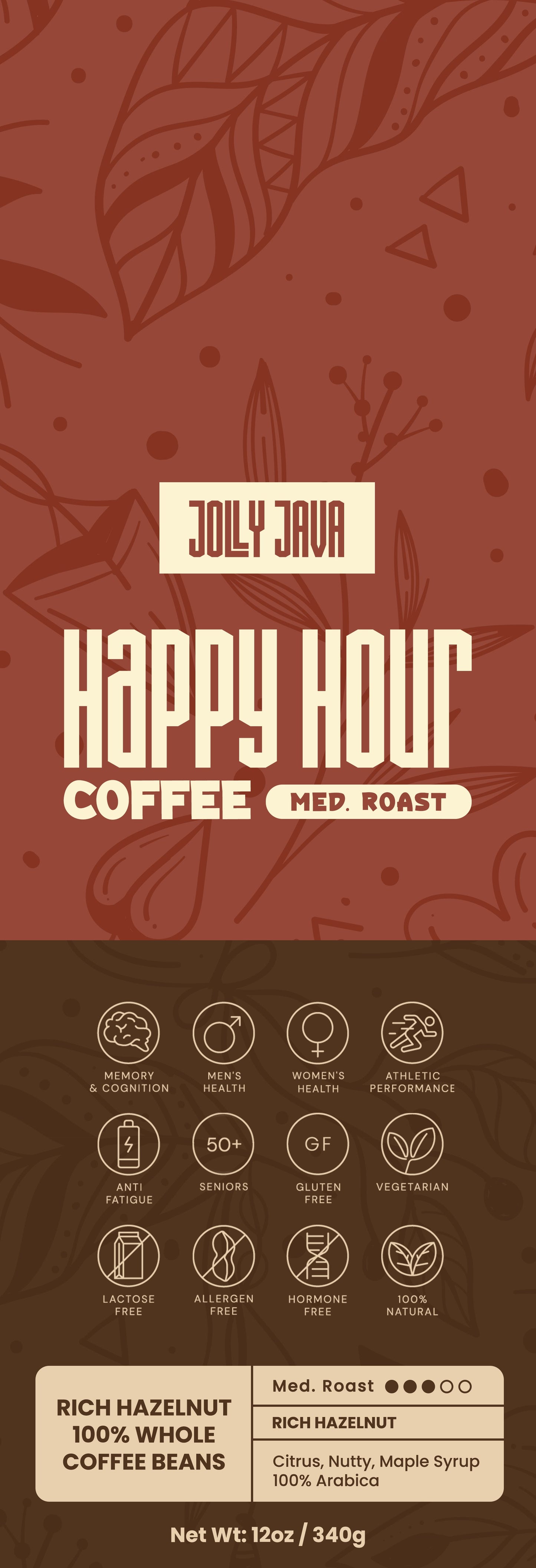 Happy Hour Coffee (Med. Roast)