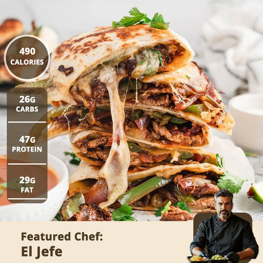 Double Barrel Quesadilla